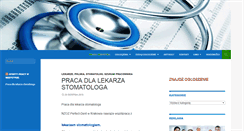 Desktop Screenshot of pracamedycyna.pl